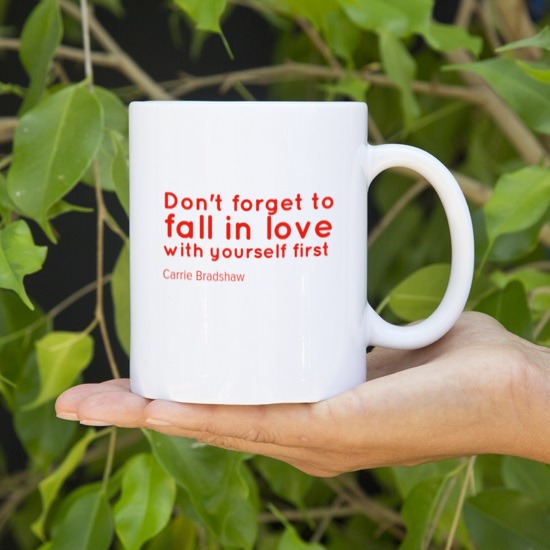 Fall in Love yourself Mugs