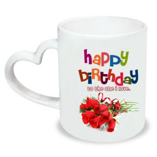 Heart Shape handle Coffee Mug
