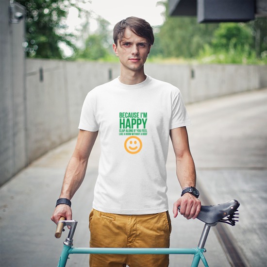 Printed T shirt Round Neck - Image 2